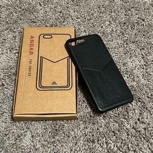 Andar The Porter | Apple iPhone - Nappa Black / iPhone 7 Plus / 8